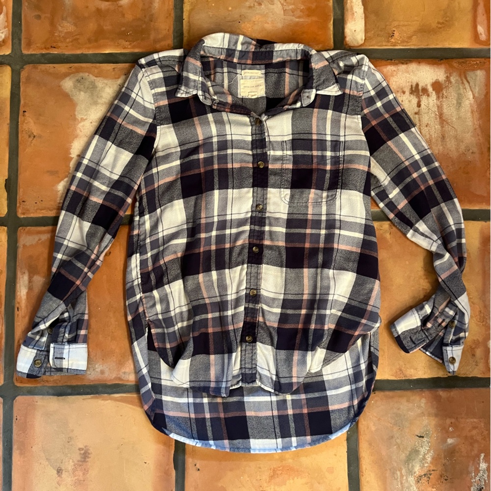 American Eagle flannel. Size: medium